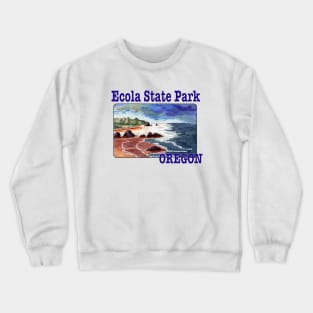 Ecola State Park, Oregon Crewneck Sweatshirt